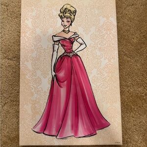 Disney Designer Princess Canvas Print (Aurora) LIMITED EDITION